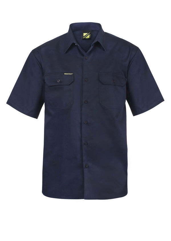Short Sleeve Cotton Drill Shirt